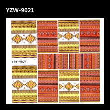 Load image into Gallery viewer, Full Beauty 1pc Black Flower Vine Nail Water Sticker Leaf Lace Design Slider Nail Art Decal Beauty Foils Decoration Nail Decals for Women Nail Art Stickers Water Transfer Decals Design Nail Art Supplies Manicure Acrylic Nail Foil Stencils Decorations