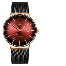 Load image into Gallery viewer, Men's Elegant Watch With Stainless Steel Straps And Special Date Display Excellent Look Unique Design Perfect Gift