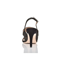 Load image into Gallery viewer, Fortune Black Shimmer Suede