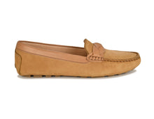 Load image into Gallery viewer, PIPER Leather Driving Loafer Camel