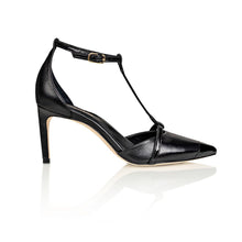 Load image into Gallery viewer, Desiree Black Nappa / Black Patent