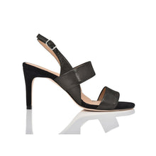 Load image into Gallery viewer, Fortune Black Shimmer Suede