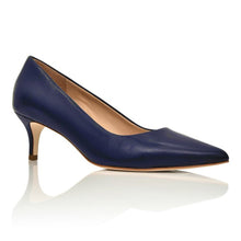 Load image into Gallery viewer, Callie Navy Lux Nappa