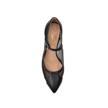Load image into Gallery viewer, Rebecca Black Lux Nappa Black Mesh