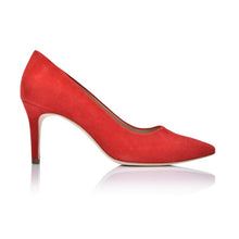 Load image into Gallery viewer, Deborah Red Hot Kiss Suede