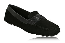 Load image into Gallery viewer, PIPER Leather Driving Loafer Black