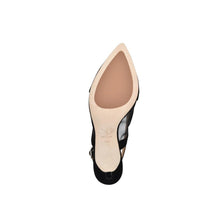 Load image into Gallery viewer, Rebecca Black Lux Nappa Black Mesh