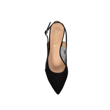 Load image into Gallery viewer, Dance Black Kid Suede/Black Mesh