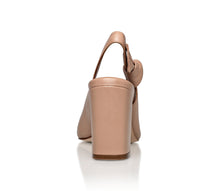 Load image into Gallery viewer, Daphne Leather Slingback Pump Taupe