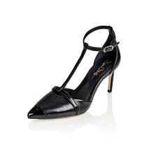 Load image into Gallery viewer, Desiree Black Nappa / Black Patent