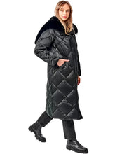 Load image into Gallery viewer, Genuine Polar Fox Fur Collar-Hood Down Winter Coat