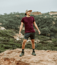 Load image into Gallery viewer, Bamboo Aerotech T-Shirt - Dark Plum