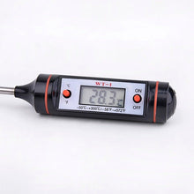 Load image into Gallery viewer, Professional Digital Kitchen Thermometer Barbecue Water Oil Digital Candy Candle Thermometer Cooking Kitchen BBQ Grill Thermometer Probe Instant Read Thermometer for Liquids Meat Food Thermometers 304 Stainless Steel Probe Tools