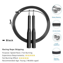 Load image into Gallery viewer, Professional Weight Loss Jump Rope Counter Speed Digital Jump Rope Adjustable Cordless Skipping Rope With Counter Adjustable Digital Counter Weighted Speed Skipping Rope With Weight Calorie Timer Circles For Training Fitness