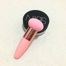 Load image into Gallery viewer, Professional Women Beauty Sponge Mushroom Head Powder Puff With Handle Smooth Shaped Make Up Colorful Sylish Design