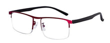 Load image into Gallery viewer, Progressive Reading Glasses Multifocal Anti Blue Ray Glass Glasses Half Frame Metal Alloy For Men And Women Reading Glasses Anti Blue Ray Multifocus Reader
