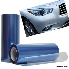 Load image into Gallery viewer, Promotion! 30x60cm Car Tint Fashion Headlight Taillight Fog Light Vinyl Smoke Film Sheet Sticker Cover Car Styling Self Adhesive Auto Car Tint Chrome Chameleon Headlight Taillight Fog Light Vinyl Smoke Film Sheet Sticker Cover For All Cars