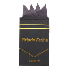 Load image into Gallery viewer, Vittorio Farina Pre-Folded Pocket Square (Four-Point)
