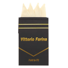 Load image into Gallery viewer, Vittorio Farina Pre-Folded Pocket Square (Four-Point)