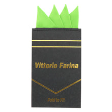 Load image into Gallery viewer, Vittorio Farina Pre-Folded Pocket Square (Four-Point)