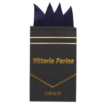 Load image into Gallery viewer, Vittorio Farina Pre-Folded Pocket Square (Four-Point)
