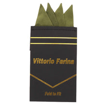 Load image into Gallery viewer, Vittorio Farina Pre-Folded Pocket Square (Four-Point)