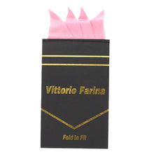 Load image into Gallery viewer, Vittorio Farina Pre-Folded Pocket Square (Four-Point)