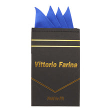 Load image into Gallery viewer, Vittorio Farina Pre-Folded Pocket Square (Four-Point)