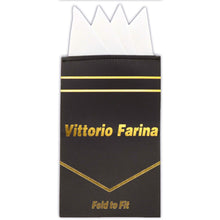 Load image into Gallery viewer, Vittorio Farina Pre-Folded Pocket Square (Four-Point)