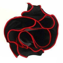 Load image into Gallery viewer, Vittorio Farina Round Pocket Square with Embroidered Piping