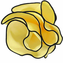 Load image into Gallery viewer, Vittorio Farina Round Pocket Square with Embroidered Piping
