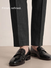 Load image into Gallery viewer, Linen Tailored Straight Full Length Pants LANDON