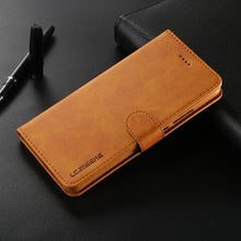 Load image into Gallery viewer, PU Leather Cover with RFID Blocking Card Holder Magnetic Clasp Folio Case For Xiaomi Redmi Note 5 Case Leather Wallet Luxury Cover Redmi Note 5 Pro 10 Pro 10s 9S 9 8 7 4 9T 10 5G 11 Case Flip Cover