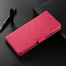 Load image into Gallery viewer, PU Leather Cover with RFID Blocking Card Holder Magnetic Clasp Folio Case For Xiaomi Redmi Note 5 Case Leather Wallet Luxury Cover Redmi Note 5 Pro 10 Pro 10s 9S 9 8 7 4 9T 10 5G 11 Case Flip Cover