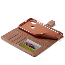 Load image into Gallery viewer, PU Leather Cover with RFID Blocking Card Holder Magnetic Clasp Folio Case For Xiaomi Redmi Note 5 Case Leather Wallet Luxury Cover Redmi Note 5 Pro 10 Pro 10s 9S 9 8 7 4 9T 10 5G 11 Case Flip Cover