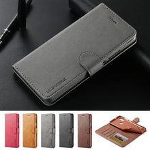 Load image into Gallery viewer, PU Leather Cover with RFID Blocking Card Holder Magnetic Clasp Folio Case For Xiaomi Redmi Note 5 Case Leather Wallet Luxury Cover Redmi Note 5 Pro 10 Pro 10s 9S 9 8 7 4 9T 10 5G 11 Case Flip Cover