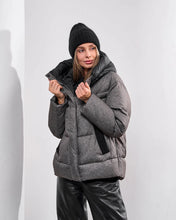 Load image into Gallery viewer, Metropolitan Wool-Effect Down Fill Jacket