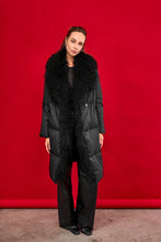 Load image into Gallery viewer, Genuine Lama Fur Premium Down Coat