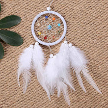 Load image into Gallery viewer, Pure Handmade Dream Catcher Hanging Ornaments Indian Style For Wall Decoration Birthday Gift Decorations Wind Chimes Home Wall Hanging Decora Wedding Decoration Craft Photography