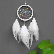 Load image into Gallery viewer, Pure Handmade Dream Catcher Hanging Ornaments Indian Style For Wall Decoration Birthday Gift Decorations Wind Chimes Home Wall Hanging Decora Wedding Decoration Craft Photography