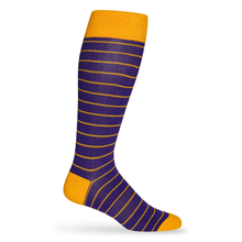 Load image into Gallery viewer, Purple and Gold - Wide Stripe