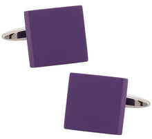 Load image into Gallery viewer, Purple Cufflinks