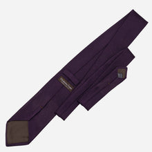 Load image into Gallery viewer, Plum - Silk Grenadine Tie
