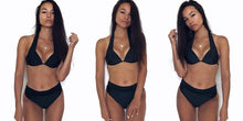 Load image into Gallery viewer, Push Up Bikini New Two Piece Swimsuit Women High Waist Black Pink Bikinis Set Women's Halter Padded Top Push Up Bikini Set Two Piece Swimsuits Bathing Suits Beachwear Swimwear Beachwear Bathing Suit