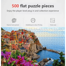 Load image into Gallery viewer, Puzzles 500 Pieces Wooden Assembling Picture Landscape Puzzles Toys For Adults Childrens Kids Games Educational Toy