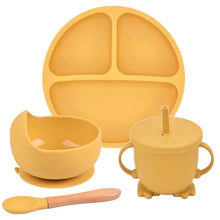 Load image into Gallery viewer, Silicone Baby Feeding Spoon Set - # BAGE21110006