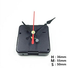 Load image into Gallery viewer, Quartz Clock Repair Movement Hands For Silent Large Wall Clock Non-Ticking Hands Quartz Wall Clock Movement Mechanism Repair Parts Replacement with 3 Different Pairs of Hands Repair Clock Mechanism Parts