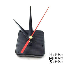 Load image into Gallery viewer, Quartz Clock Repair Movement Hands For Silent Large Wall Clock Non-Ticking Hands Quartz Wall Clock Movement Mechanism Repair Parts Replacement with 3 Different Pairs of Hands Repair Clock Mechanism Parts
