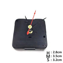 Load image into Gallery viewer, Quartz Clock Repair Movement Hands For Silent Large Wall Clock Non-Ticking Hands Quartz Wall Clock Movement Mechanism Repair Parts Replacement with 3 Different Pairs of Hands Repair Clock Mechanism Parts