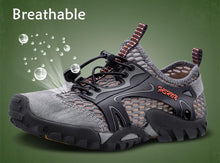 Load image into Gallery viewer, Quick Dry Men Sneakers Slip On Upstream Shoes Water Hiking Beach Surfing Shoes Sandals Barefoot Beach Sneakers Swim Boating Fishing Yoga Gym